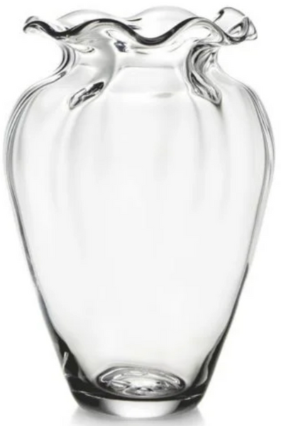 Simon Pearce Chelsea Optic Cinched Vase