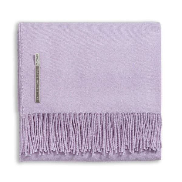 Alicia Adams Alpaca Classic Throw, Lavender