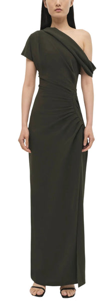 Simkhai Kally Draped Midi Dress