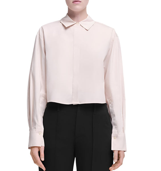 Simkhai Renata Cropped Shirt