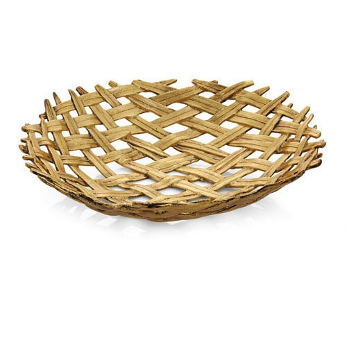 Michael Aram Palm Centerpiece Shallow Bowl