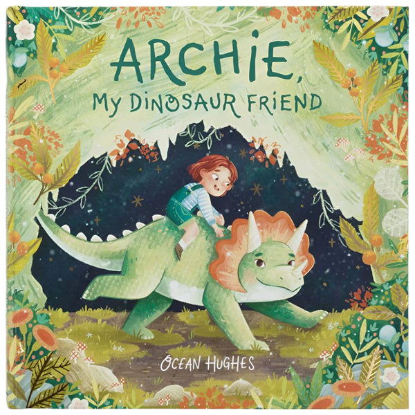 Jellycat Archie, My Dinosaur Friend Book