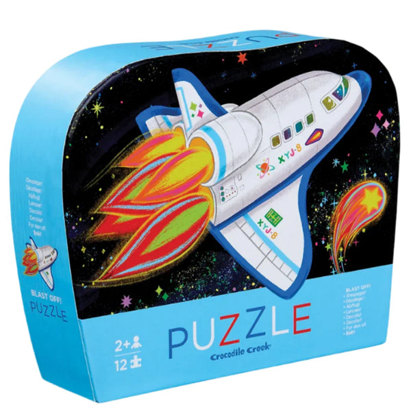 Crocodile Creek Blast Off 12 Piece Mini Puzzle