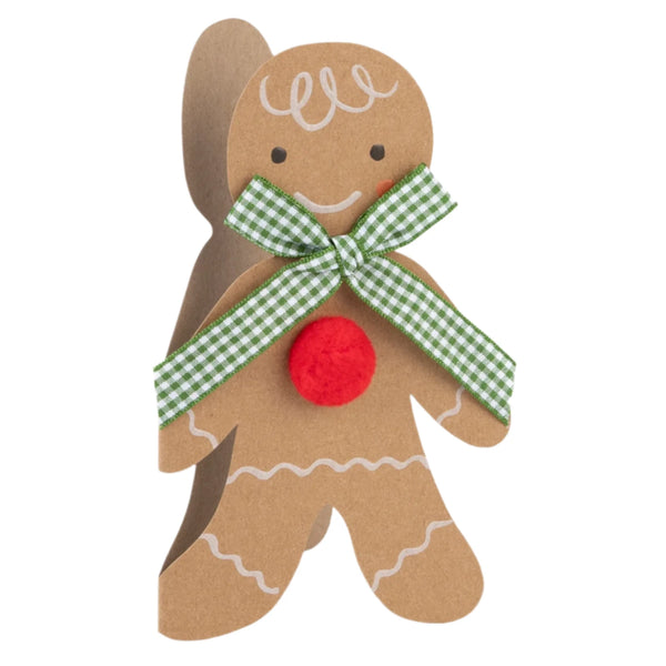 Meri Meri Gingerbread Man Card