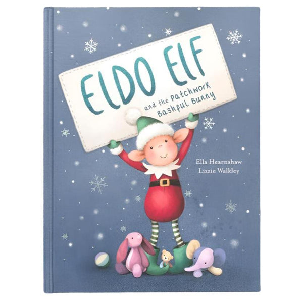 Jellycat Eldo Elf and the Patchwork Bashful Bunny Book