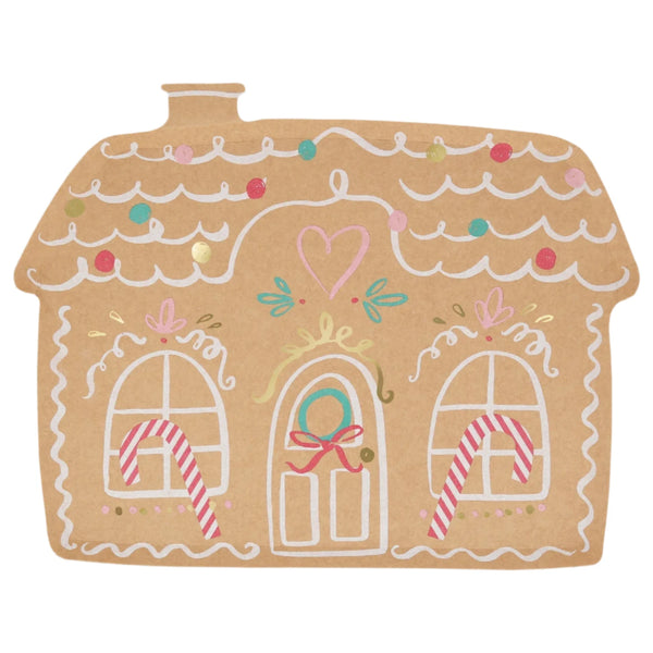 Meri Meri Gingerbread House Plates (8)