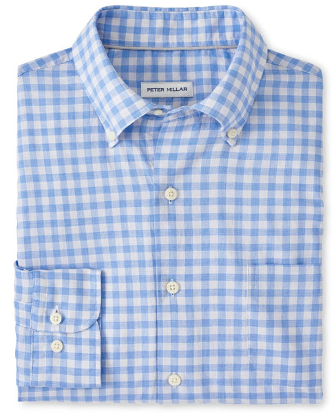 Peter Millar Elmwood Cotton Sport Shirt