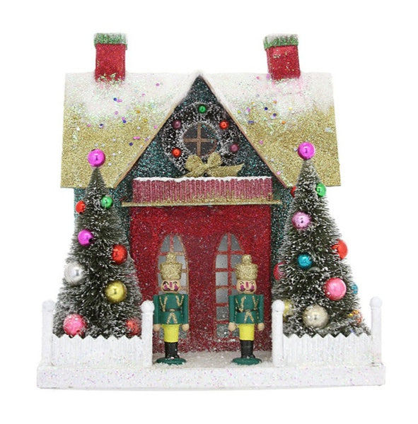 Cody Foster Merry & Bright Glitter Chalet