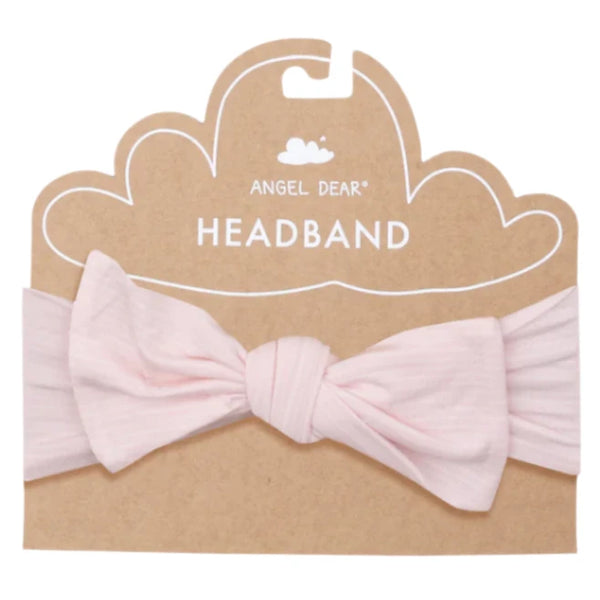 Angel Dear Light Pink Stripe Headband