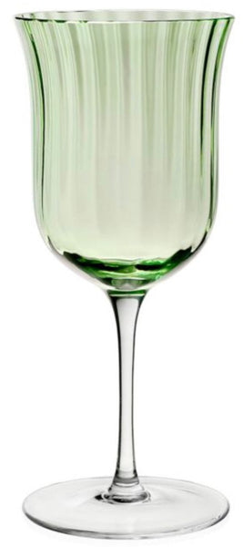 William Yeoward Corinne Water Goblet Green