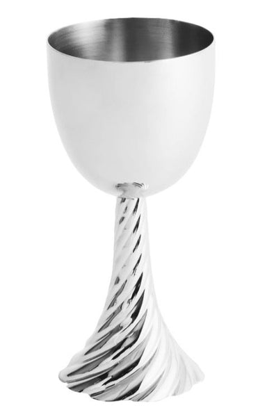 Michael Aram Twist Kiddush Cup, Silver