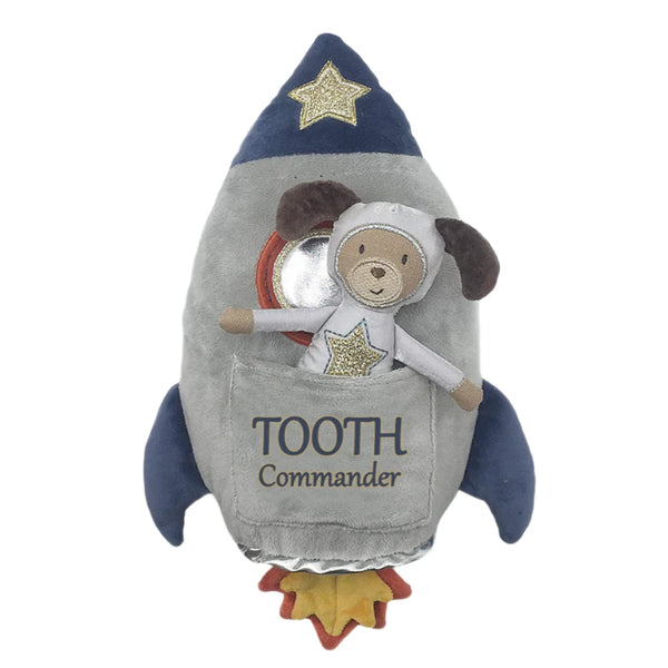 MON AMI Tooth Commander Spaceship Pillow and Doll Set