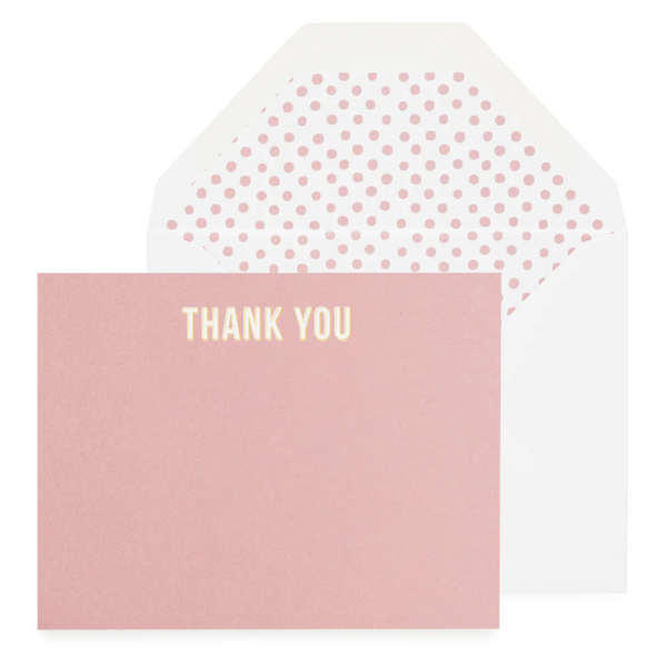 Sugar Paper Rose "Thank You" Card Set