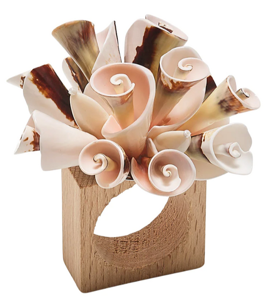 Kim Seybert Seashell Burst Napkin Ring