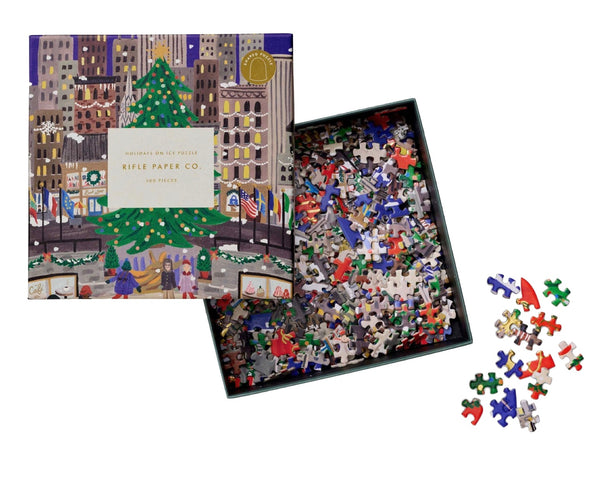 Rifle Paper Co. Holidays on Ice Puzzle