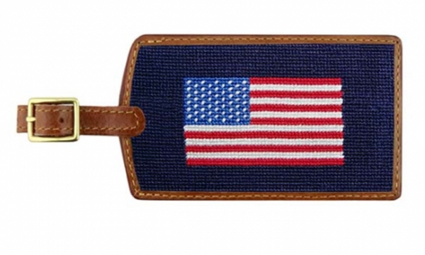 Smathers & Branson American Flag Luggage Tag