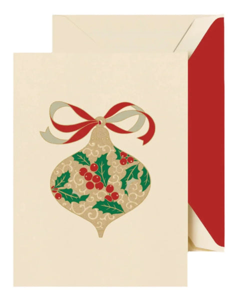 Crane Filigree Ornament Card Set