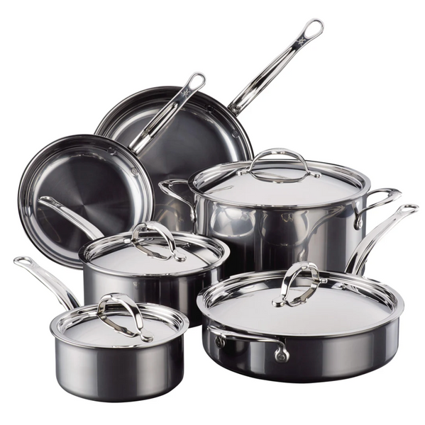 Hestan NanoBond Titanium Ultimate Cookware 10-Piece Set