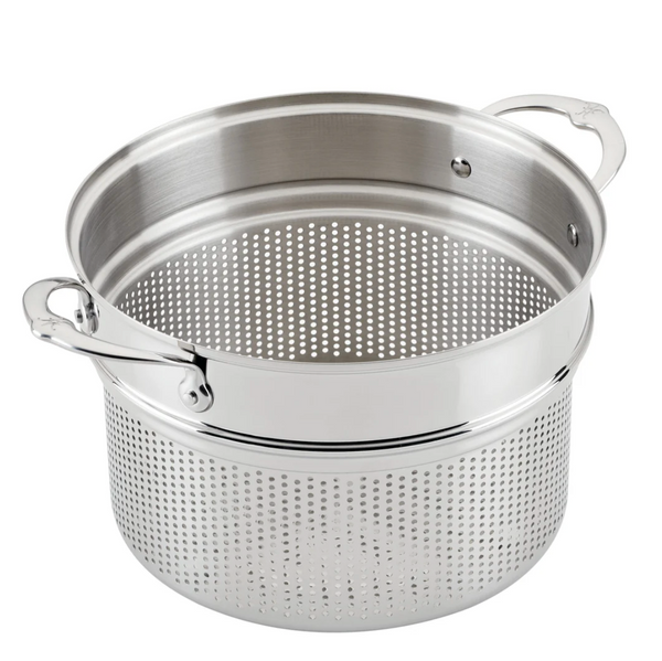 Hestan Provisions Stainless Steel Pasta Insert, 8qt