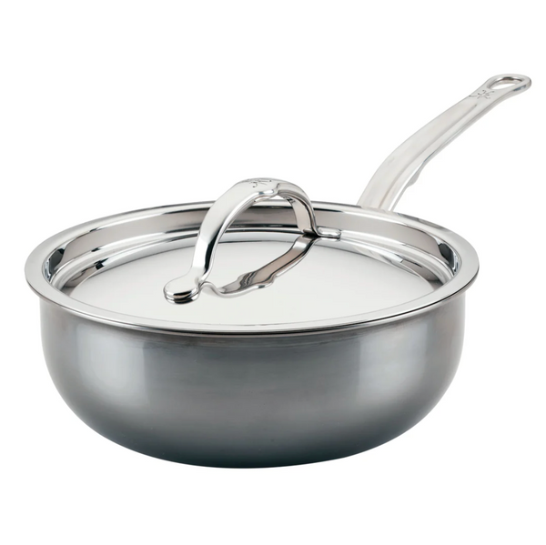 Hestan NanoBond Titanium Stainless Steel Saucier Pan, 2qt