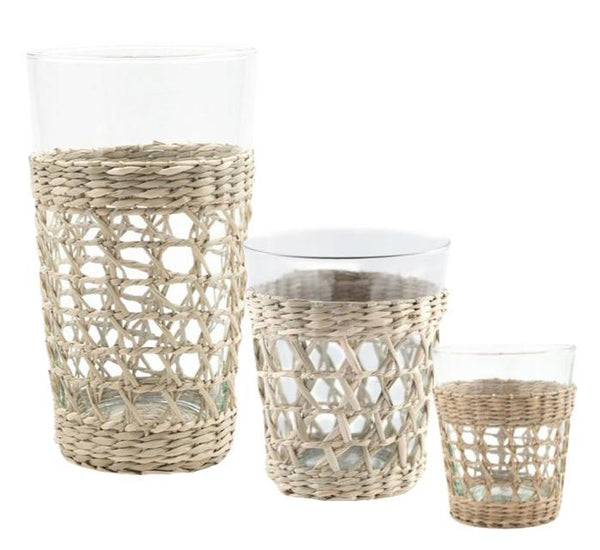 Be Home Seagrass Wrapped Cage Collection