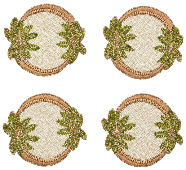 Kim Seybert Oasis Coasters, Set of 4