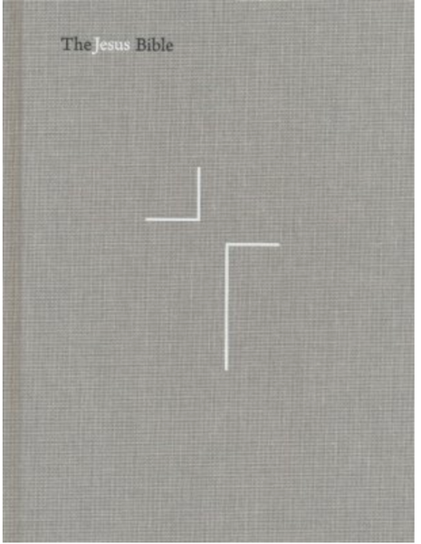 NIV Jesus Bible Leathersoft, Gray