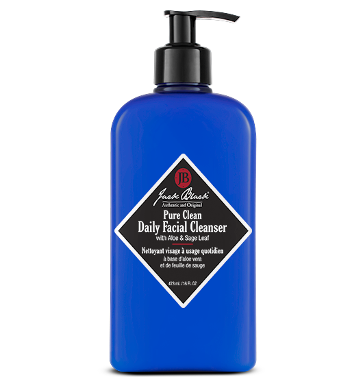 Jack Black Pure Clean Daily Facial Cleanser, 16 oz