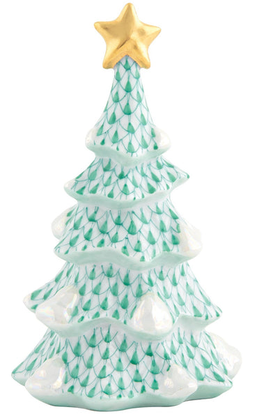 Herend Simple Christmas Tree, Green