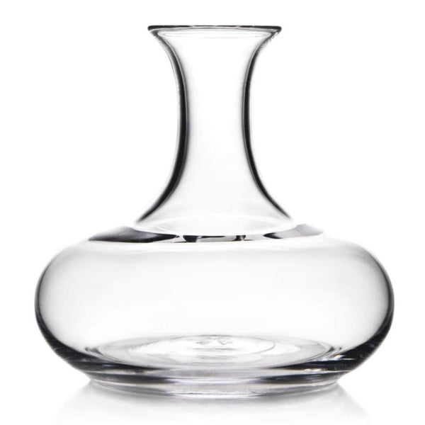 A Simon Pearce Ascutney Wine Decanter, displayed on a white background.