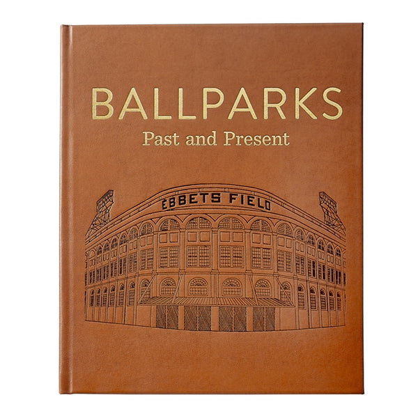 Ballparks Leather Book