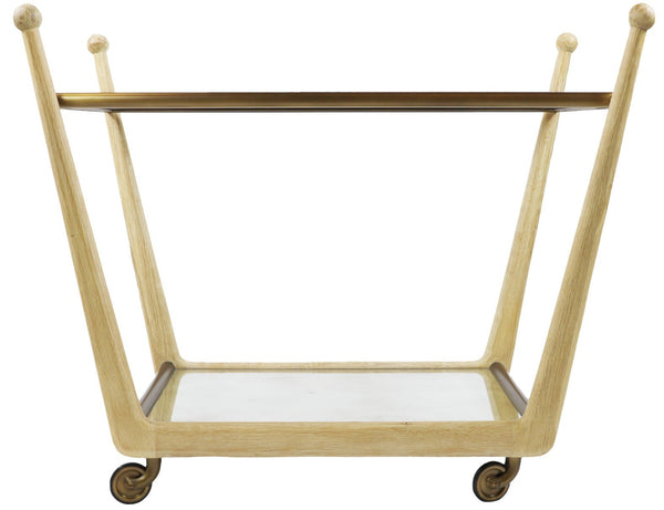 Rosa Trolley Cart in Bleached Oak