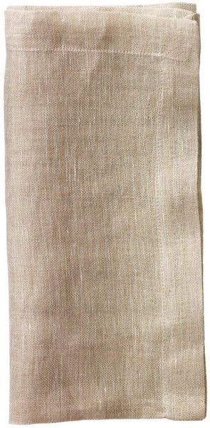 Kim Seybert Chambray Natural Gauze Napkin, Set of 4