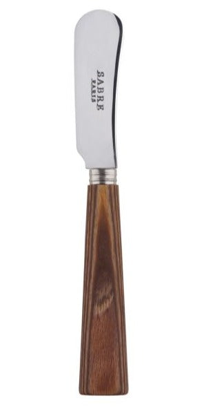 Sabre Natural Wood Butter Spreader