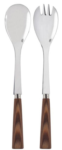 Sabre Natural Wood Salad Set